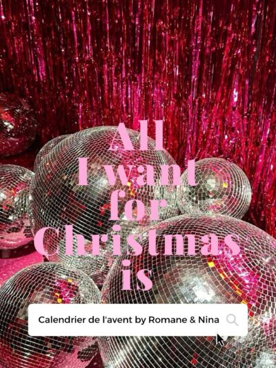 Calendrier de l’Avent by Romane & Nina